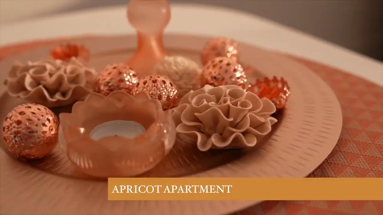 Video Cottbus-Apartments: Wohnen wie Zuhause, Einblick ins Apricot Apartment