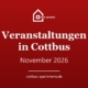 Veranstaltungen in Cottbus im November 2026 – Tipps von Cottbus-Apartments